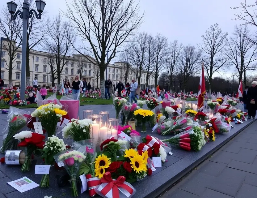 Мемориал жертвам теракта